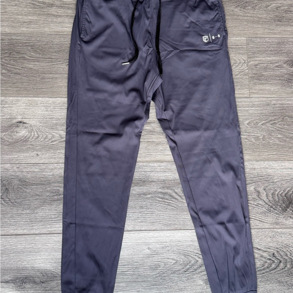 Born Primitive Blue Jogger Track Pants Elastic Cuffs